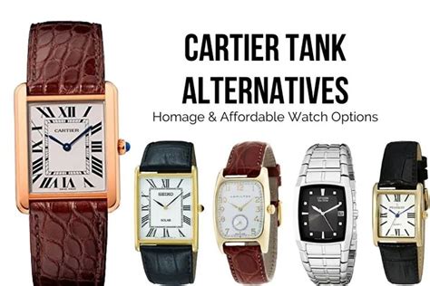 cartier dupe watch women|best cartier tank homage watch.